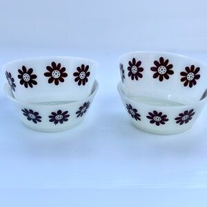 Vintage Fire King 401 Bowls for Retro Kitchen Decor